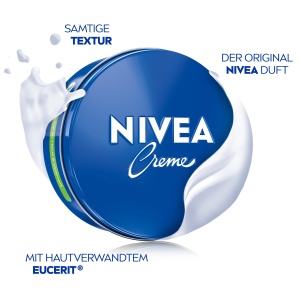 Crema hidratanta NIVEA 250 ml, universal pentru toate tipurile de piele, cu Eucerit - Img 2
