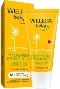 Crema pentru bebelusi WELEDA Bio Calendula 30ml - ingrijire naturala pentru fata si corp