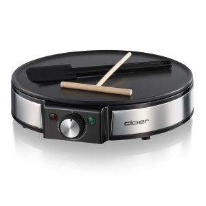 Crepes Maker Cloer 6630 30 cm Antiaderent 1200W Negru - Img 2