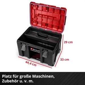Cufar de unelte Einhell E-Case Rolling Workshop SEALED, 120 kg, modular - Img 5