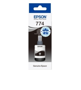 Culoare Neagra Epson T7741 Ecotank, 140 ml, Tinta pentru Imprimante