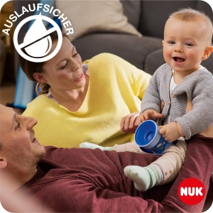 Cupa de invatare NUK Mini Magic, 160 ml, design 360, 2 bucati - Img 4