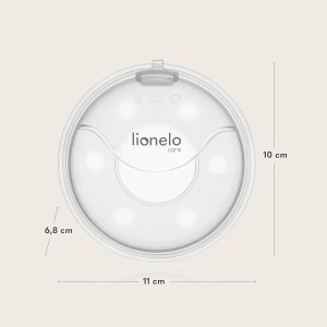 Cupa pentru colectare lapte matern Lionelo MILKY PLUS, 60 ml, 2 bucati, silicon BPA-free - Img 9