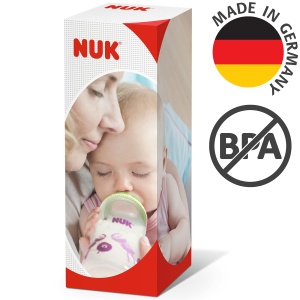 Cupa pentru copii NUK Kiddy Cup, 300 ml, galbena, rezistenta la muscaturi - Img 5