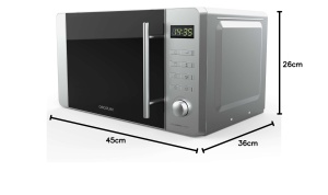 Cuptor cu microunde Cecotec Proclean 5010, 20L, 700W, Inox - Img 9