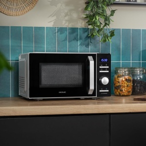 Cuptor cu microunde Cecotec ProClean 5010 Inverter, 19L, 700W, 8 programe, LED display - Img 2