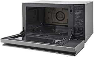 Cuptor cu microunde LG Electronics MJ 3965 ACS, 54.4 cm, Negru cu Accente din Inox - Img 3