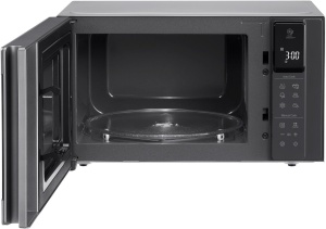 Cuptor cu microunde LG MS2595CIS cu tehnologie Smart Inverter, capacitate 25 litri, 1000 W, programe automate, niveluri de putere reglabile si functie EasyClean, argintiu - Img 5