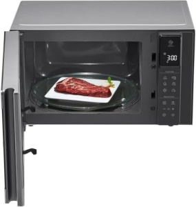 Cuptor cu microunde LG MS2595CIS cu tehnologie Smart Inverter, capacitate 25 litri, 1000 W, programe automate, niveluri de putere reglabile si functie EasyClean, argintiu - Img 15