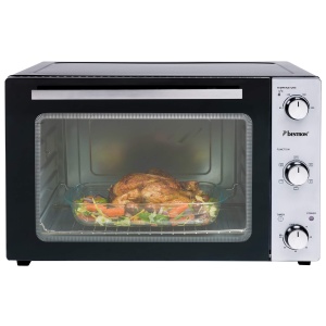 Cuptor electric compact Bestron AOV45 45L 1800W cu rotisor Negru - Img 3