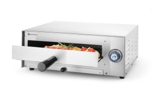 Cuptor electric Hendi pentru pizza O30cm 1450W inox timer 15 min - Img 4