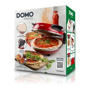 Cuptor electric pentru pizza DOMO DO9284PZ, 1200 W, cu piatra ceramica 32 cm - Img 7