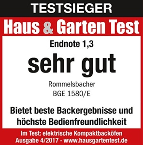 Cuptor electric Rommelsbacher BGE 1580E 30L Touch Control 8 functii Timer 120 min - Img 11