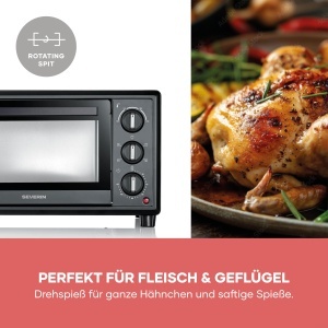 Cuptor electric Severin TO 2079, 20L, 1600W, negru - Img 8