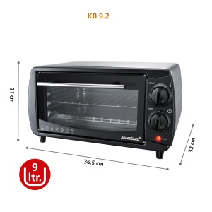 Cuptor Mini Steba KB 9.2, 9 Litri, 800 W, Inox - Img 4