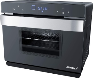 Cuptor multifunctional cu abur Steba DG 30, cuptor cu abur fierbinte pentru gatire usoara sub presiune, izolatie eficienta a carcasei pentru consum redus de energie, 47 de programe automate, programe DIY, 27 litri - Img 1