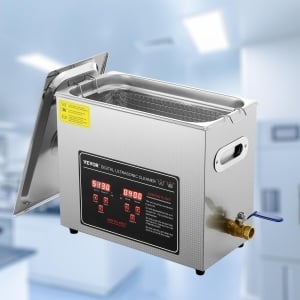 Curatitor cu ultrasunete VEVOR 6L, 300W, inox, cu afisaj digital - Img 8