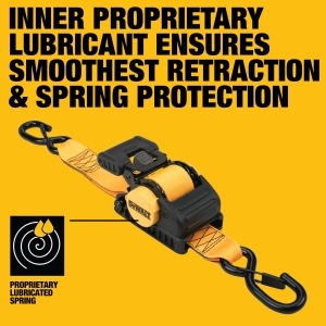 Curea de fixare DEWALT DXBC9002, 5,1 x 3 m, 5,1 kg capacitate, 1,5 kg rezistenta - Img 4