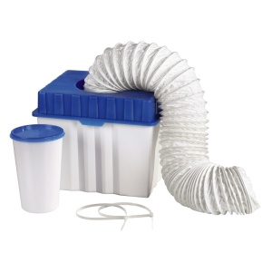 Cutie de condensare Xavax pentru uscator cu aer, 28,5 x 23,5 x 23 cm, alba