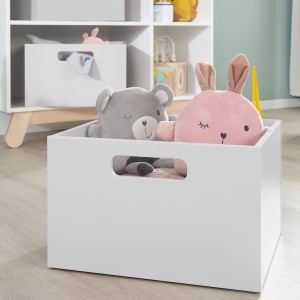 Cutie de depozitare pentru copii roba, 26x42x38 cm, culoare gri - Img 2