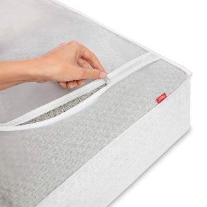 Cutie de depozitare Rayen 2039.50, 103x45x16 cm, AlbTransparent - Img 4