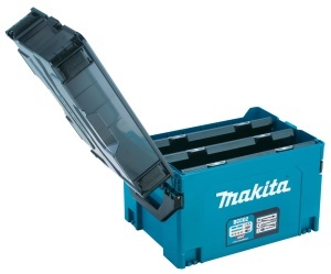 Cutie de incarcare Makita BCC02, 40V max., 12 locuri, turcoaz - Img 3