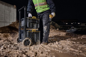 Cutie de unelte DEWALT DS450 DWST83295-1, 64L, IP65, 70kg, cu roti de 8 - Img 9