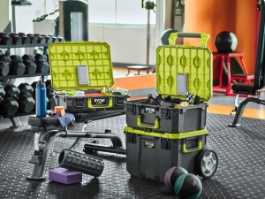 Cutie de unelte RYOBI LINK RSL201 cu Trolley, 90 kg capacitate, impermeabila IP65 - Img 6