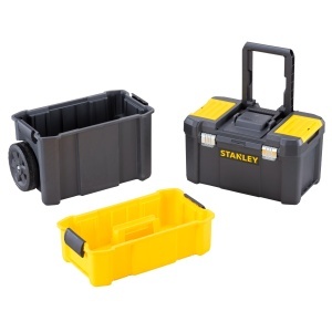 Cutie de unelte STANLEY Essential, 3 in 1, capacitate 20kg, cu organizator - Img 2
