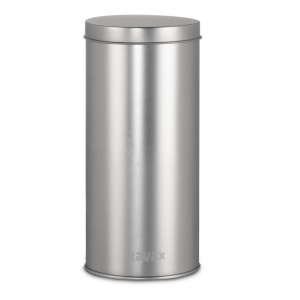 Cutie metalica pentru cafea XAVAX, capacitate 20 de capsule, argintie