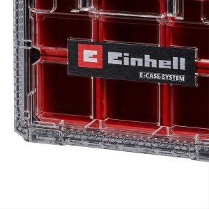 Cutie organizatoare Einhell E-Case Half Size sistem modular capac transparent 125 kg - Img 4
