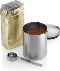 Cutie pentru cafea WMF Kult, inox Cromargan, 500g, cu masura - Img 5