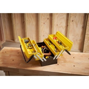 Cutie pentru unelte STANLEY 1-94-738, metal, 5 compartimente, 47.7 x 25.7 x 22.1 cm - Img 6