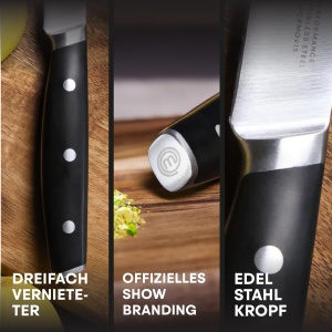 Cutit de bucatarie MasterChef, 20cm, din otel inoxidabil, super ascutit - Img 4