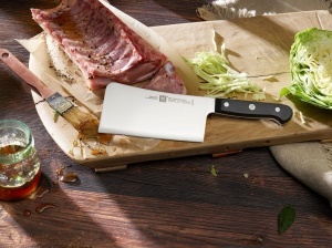 Cutit de tocare ZWILLING Gourmet, 15 cm, otel inoxidabil, maner ergonomic, negru - Img 3