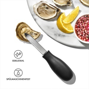 Cutit pentru deschidere stridii OXO Good Grips, otel inoxidabil, maner ergonomic - Img 5