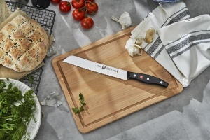 Cutit pentru paine ZWILLING Twin Pollux 20 cm Negru Wellenschliff - Img 2