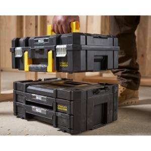Cutiuta de unelte Stanley FatMax Pro-Stack, 21.5L, cu 2 sertare, organizare flexibila - Img 7