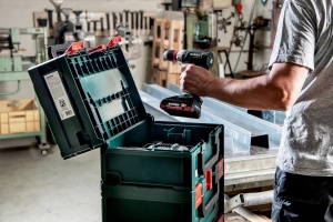 Cutiuta pentru unelte Metabo metaBOX 118, 12V, robusta si rezistenta la apa - Img 2