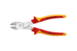 Cutter lateral izolat GEDORE VDE 8316-180 H, lungime 180 mm, pentru fir dur, capacitate 1,4-2 mm - Img 5