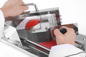 Cutter pentru rosii HENDI din otel inoxidabil, cu suporti cu ventuze - Img 4