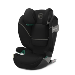 CYBEX Gold Scaun auto pentru copii Solution S2 i-Fix, Pentru masini cu si fara ISOFIX, 100 - 150 cm, De la aproximativ 3 la 12 ani (15 - 50 kg), Moon Black