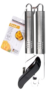 Deschizator de conserve Fackelmann MANER OVAL, deschizator practic de conserve din otel inoxidabil, deschizator universal cu maner ergonomic (culoare: argintiu), cantitate: 1 bucata - Img 5