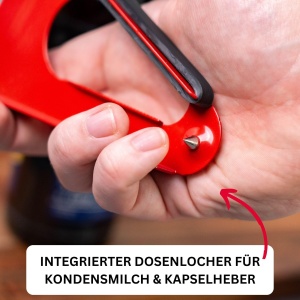 Deschizator universal Westmark Sieger-Twist, 17 cm, otel si cauciuc, culori diverse - Img 4