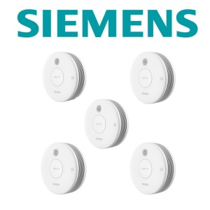 Detector de fum Siemens Delta Reflex 5TC1292-8, alb, cu senzor optic, 10 ani autonomie - Img 2