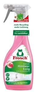 Detergent anti-calcar Frosch cu otet de zmeura, 0.5 l - Img 2