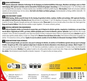 Detergent pentru echipamente agricole SONAX AGRAR 5L, curatare eficienta, formula blanda - Img 2
