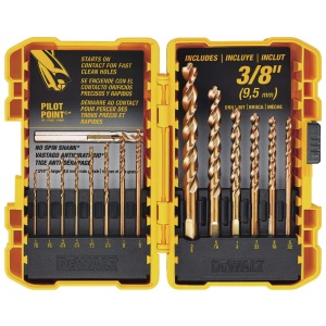 DEWALT DW1361 Set de burghie din titan, 21 bucati - Img 5