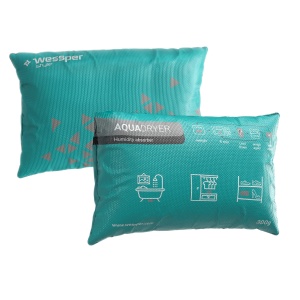Dezumidificator reutilizabil Wessper AquaDryer, granule 300g, turcoaz