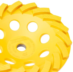Disc diamantat DeWalt DT3797, 125mm, M14, pentru finisare beton - Img 2